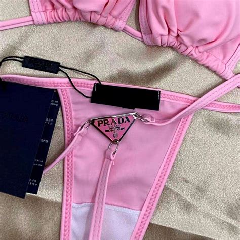 prada swimwear|prada bikini set.